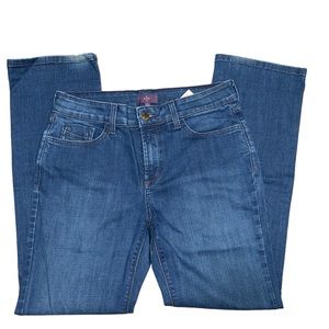 NYDJ straight 8p jeans